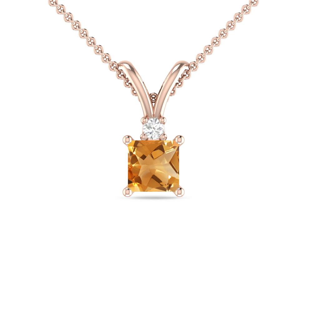 Rose Gold - Citrine