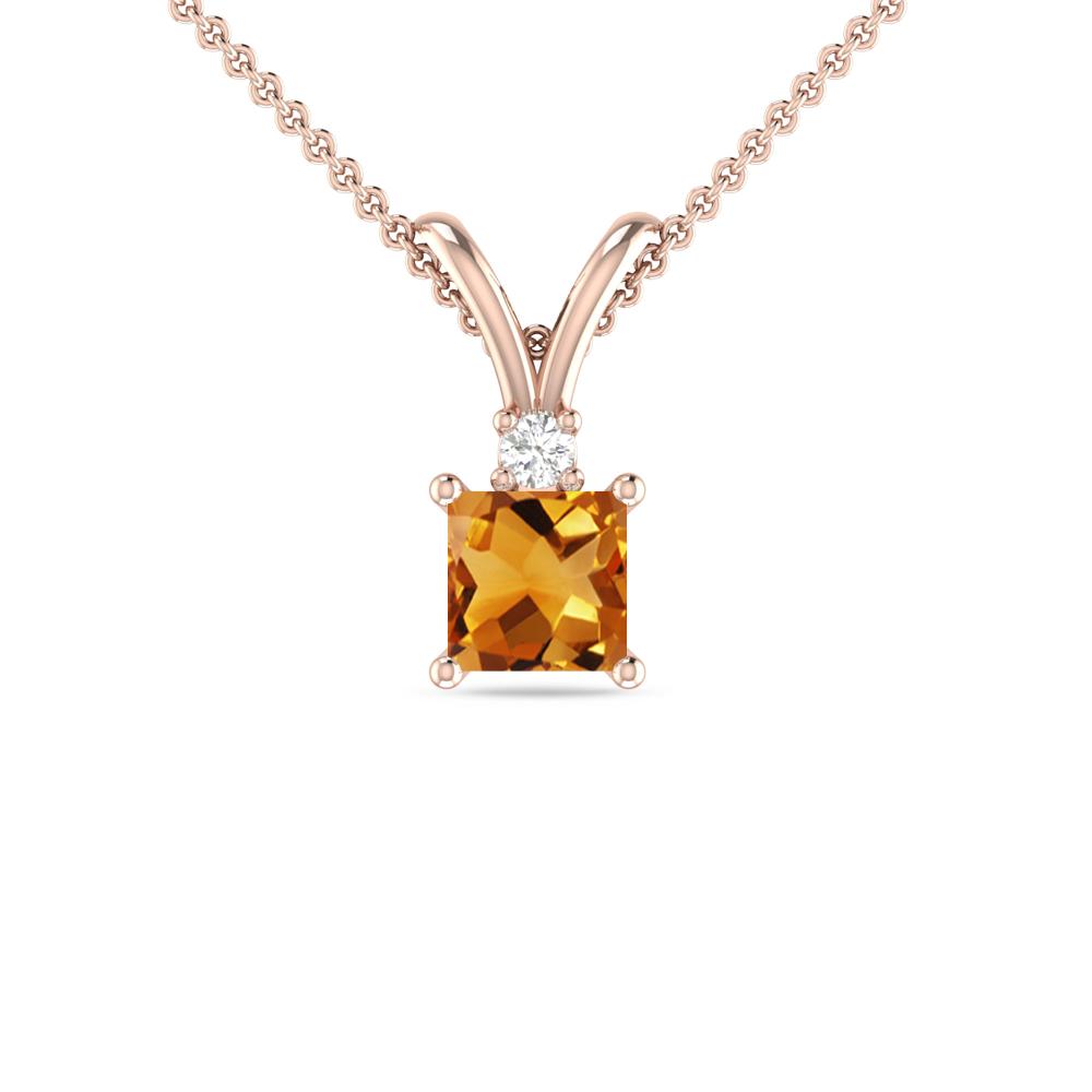 Rose Gold - Citrine