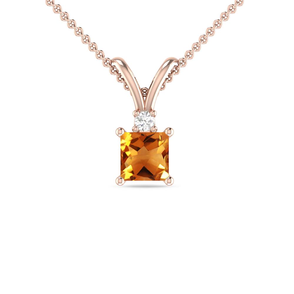 Rose Gold - Citrine