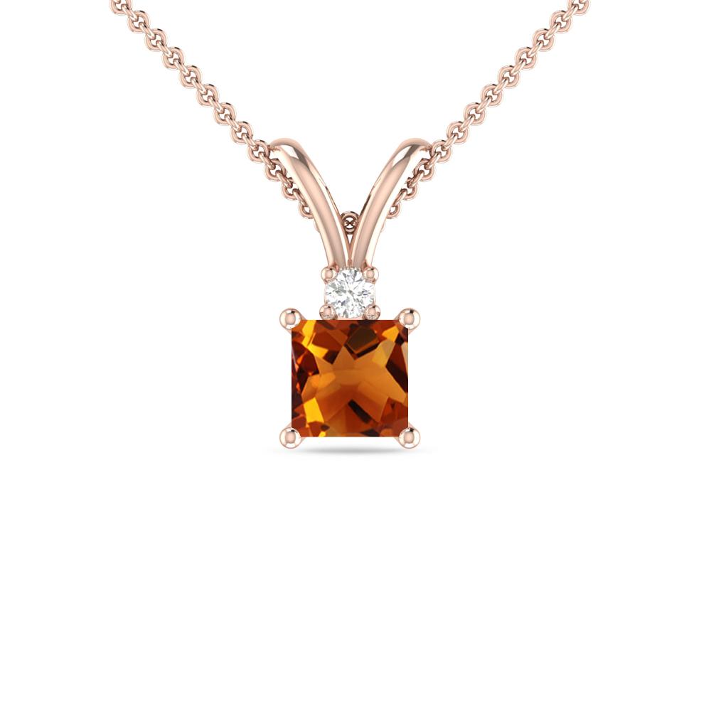 Rose Gold - Citrine