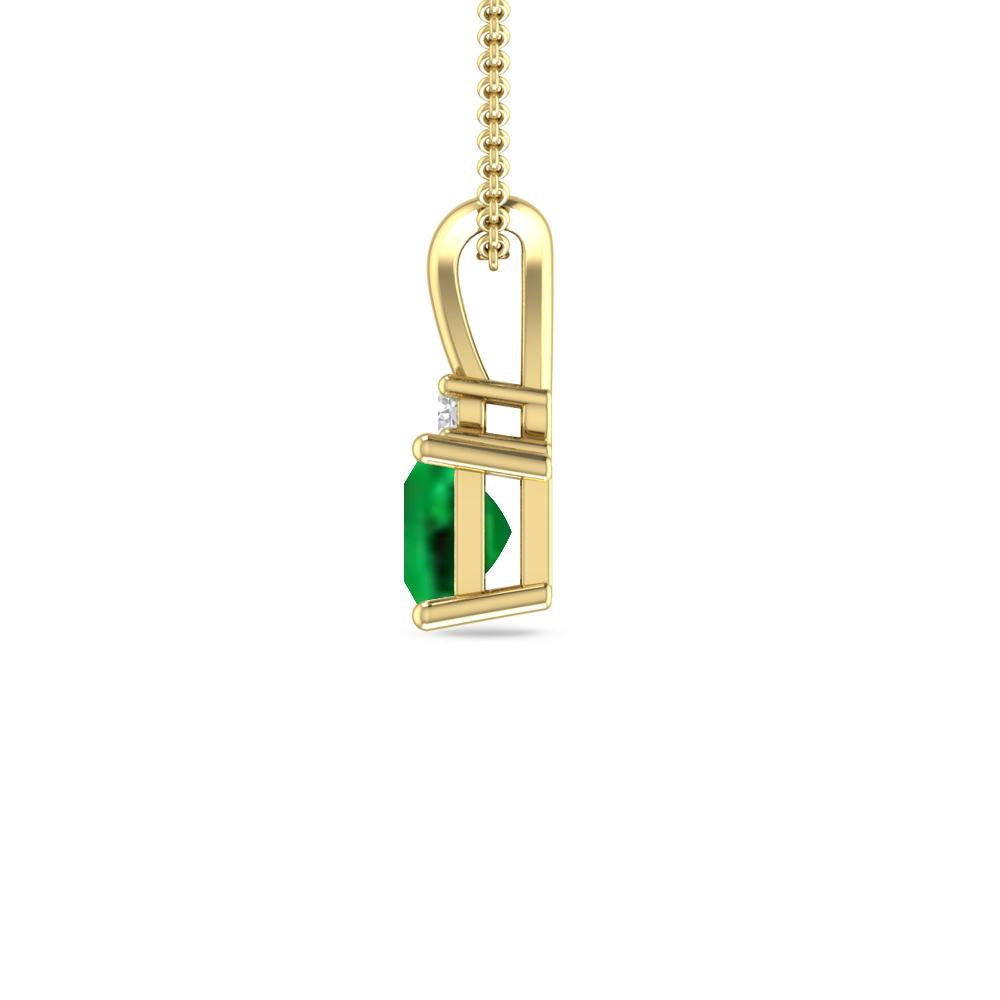 Yellow Gold - Emerald