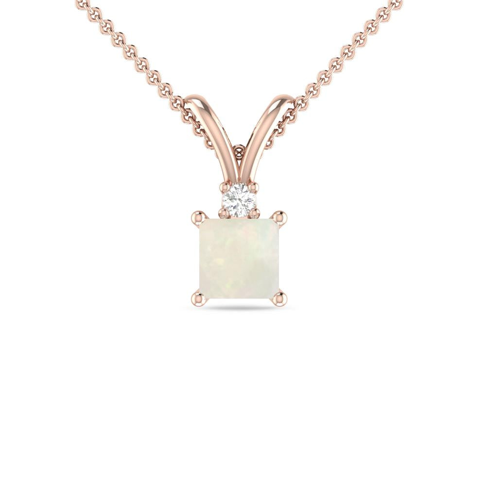 Rose Gold - Opal