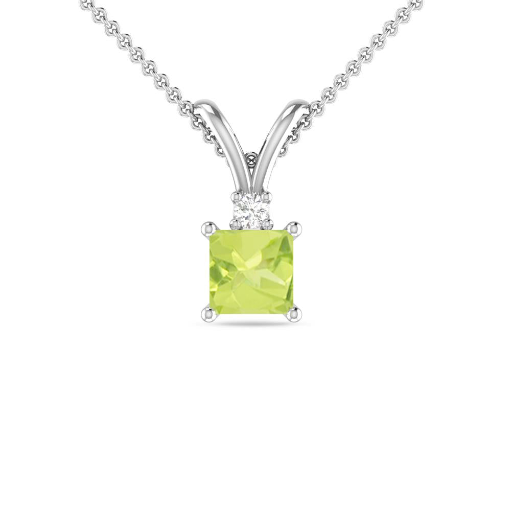 White Gold - Peridot