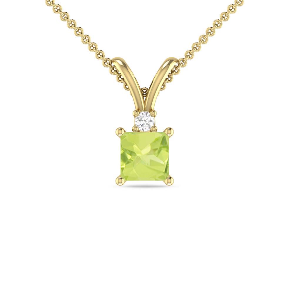 Yellow Gold - Peridot