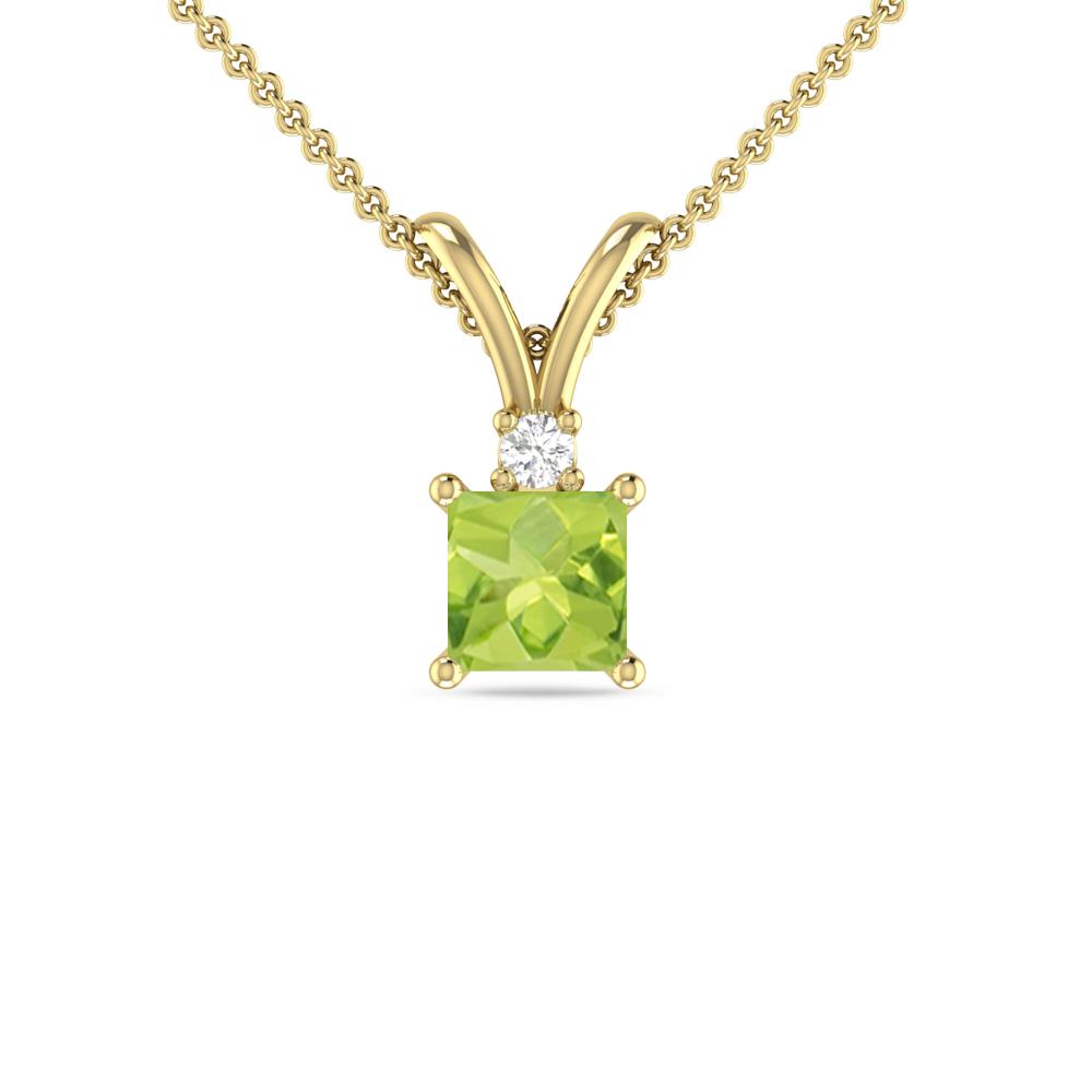 Yellow Gold - Peridot