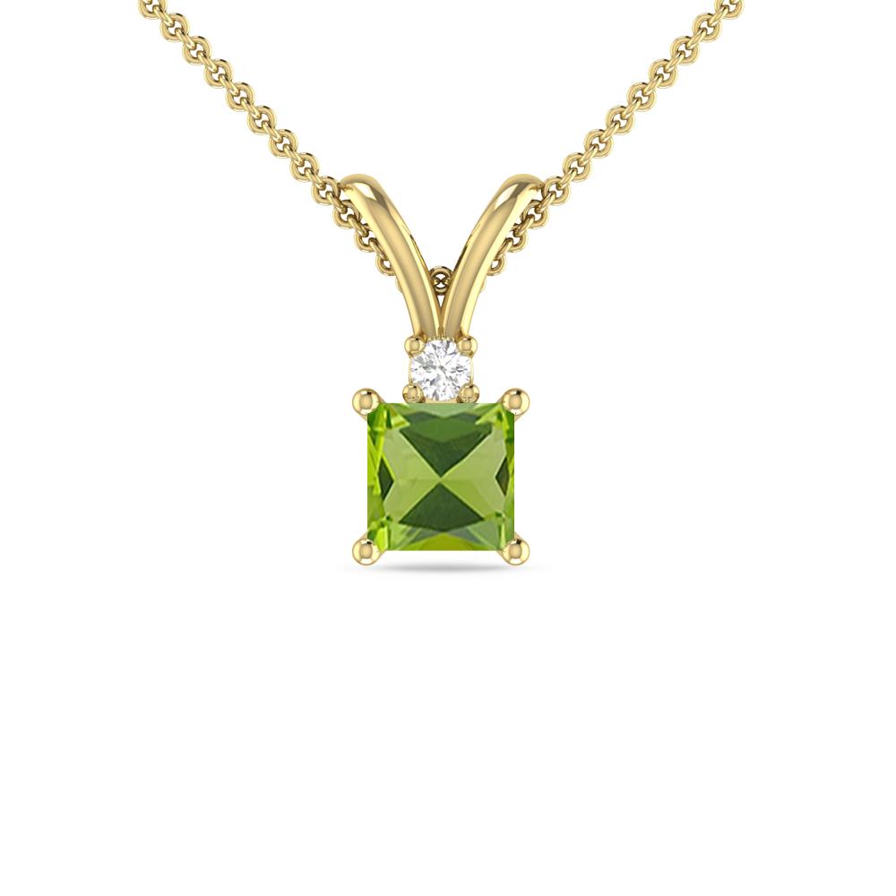 Yellow Gold - Peridot