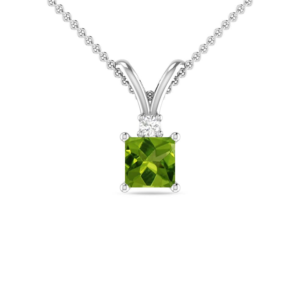 White Gold - Peridot