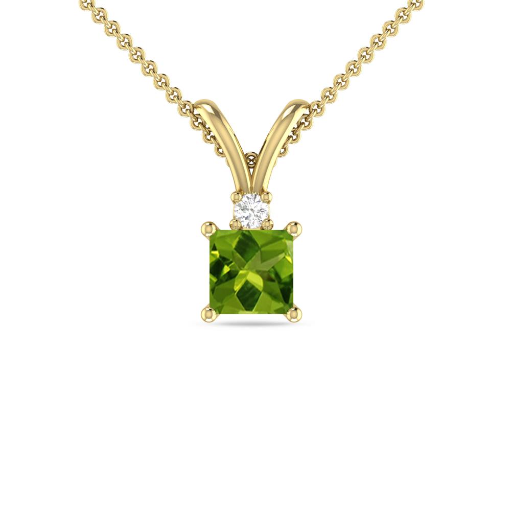 Yellow Gold - Peridot