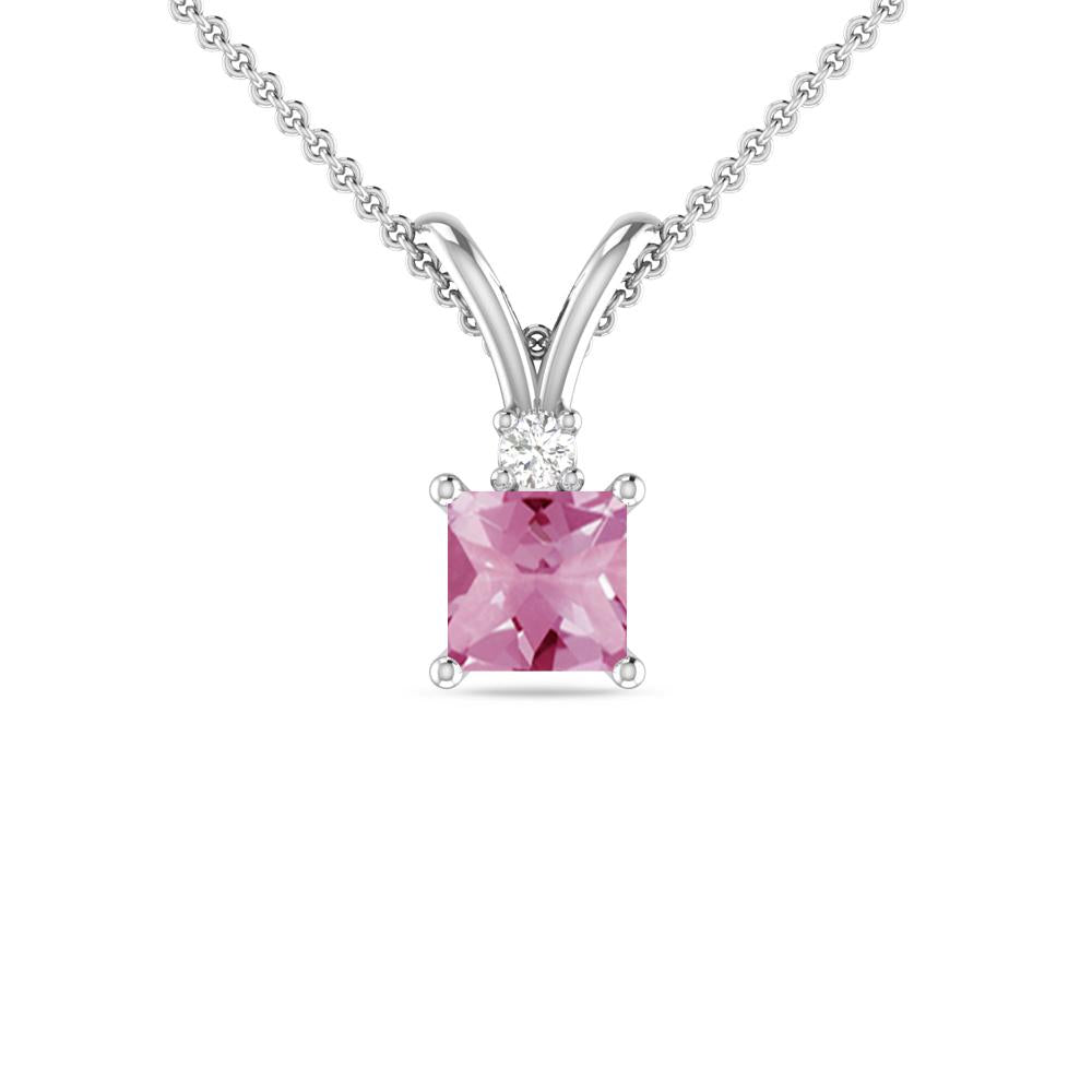 White Gold - Pink Tourmaline