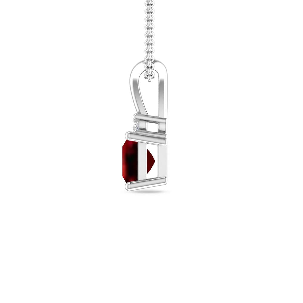 White Gold - Ruby