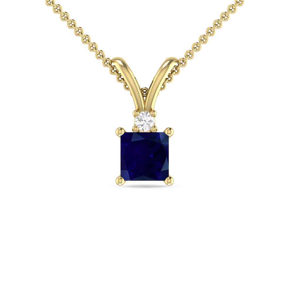 Yellow Gold - Sapphire