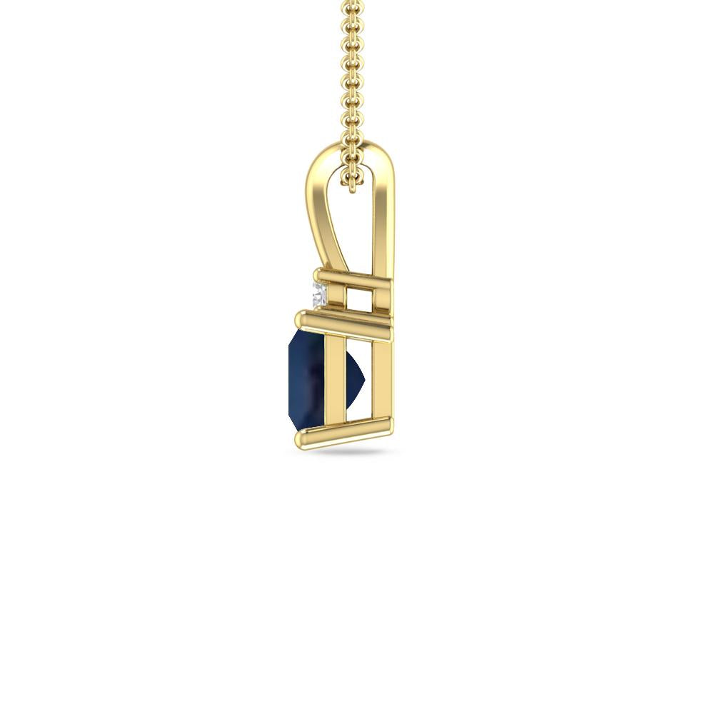 Yellow Gold - Sapphire