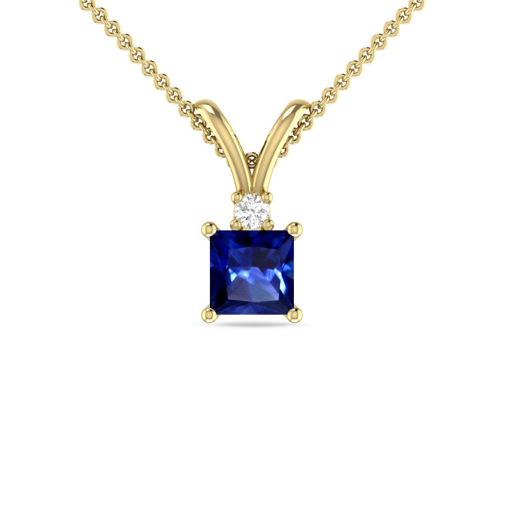 Yellow Gold - Sapphire