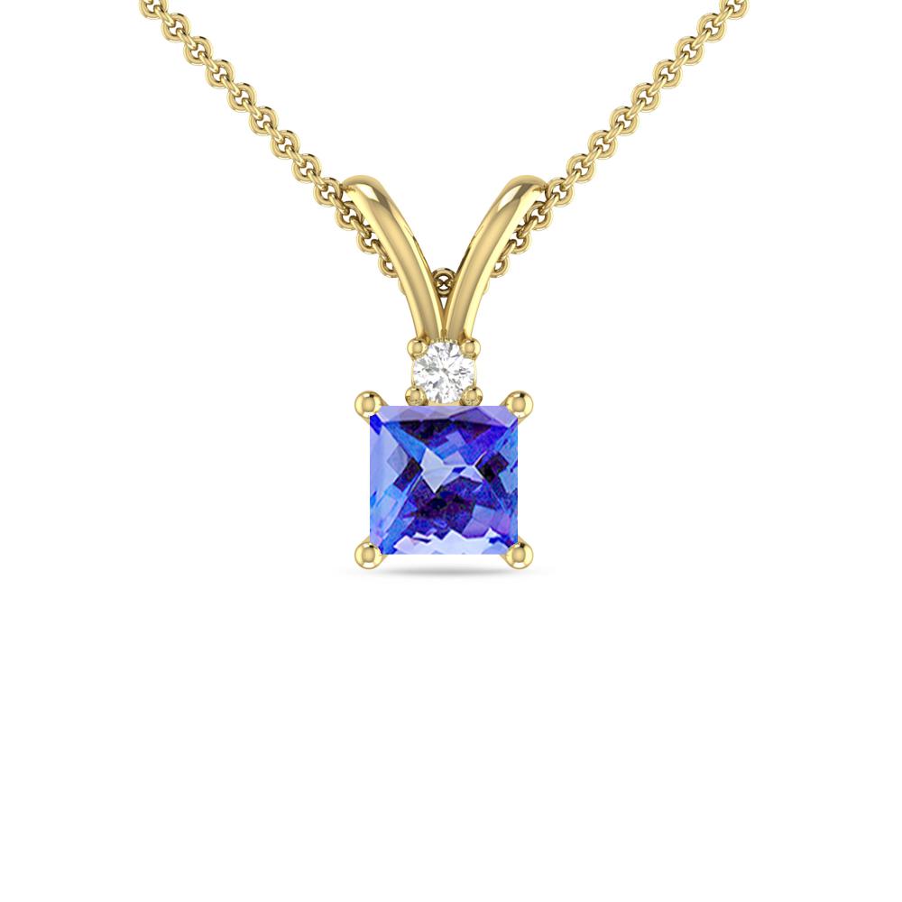 Yellow Gold - Tanzanite