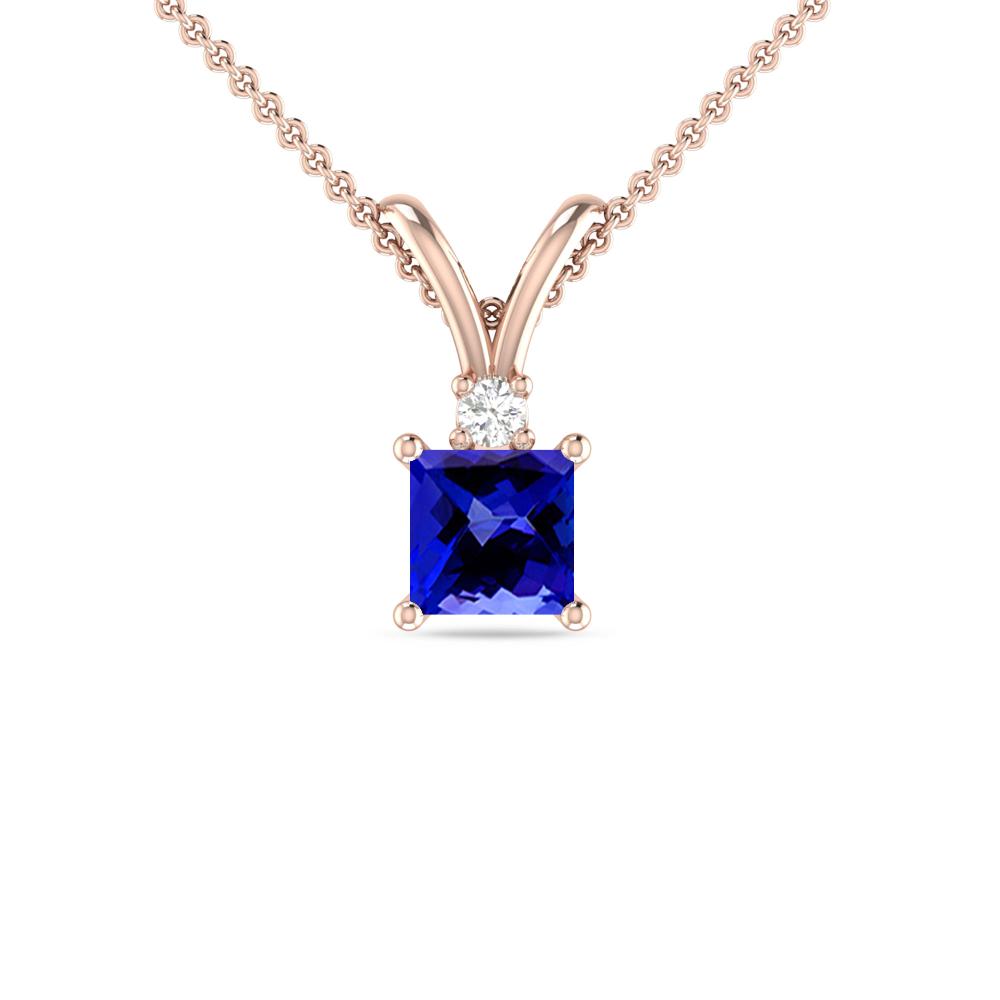 Rose Gold - Tanzanite