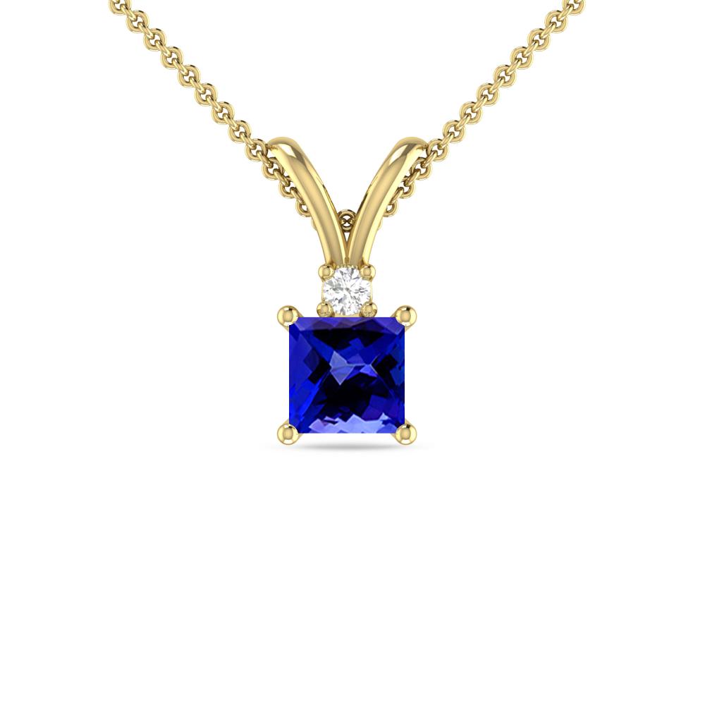 Yellow Gold - Tanzanite