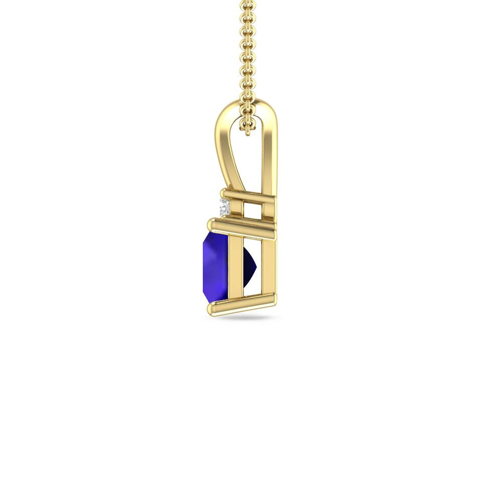 Yellow Gold - Tanzanite