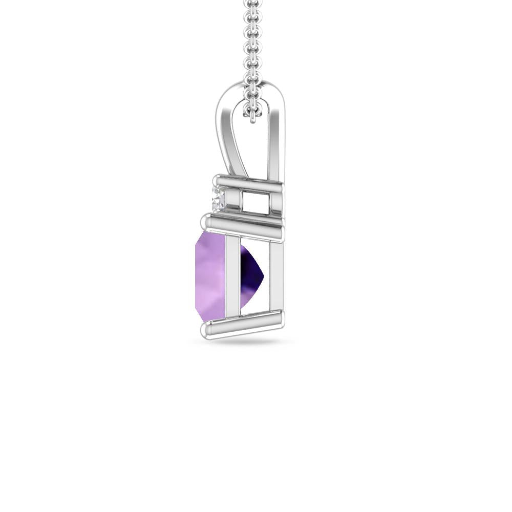 White Gold - Amethyst