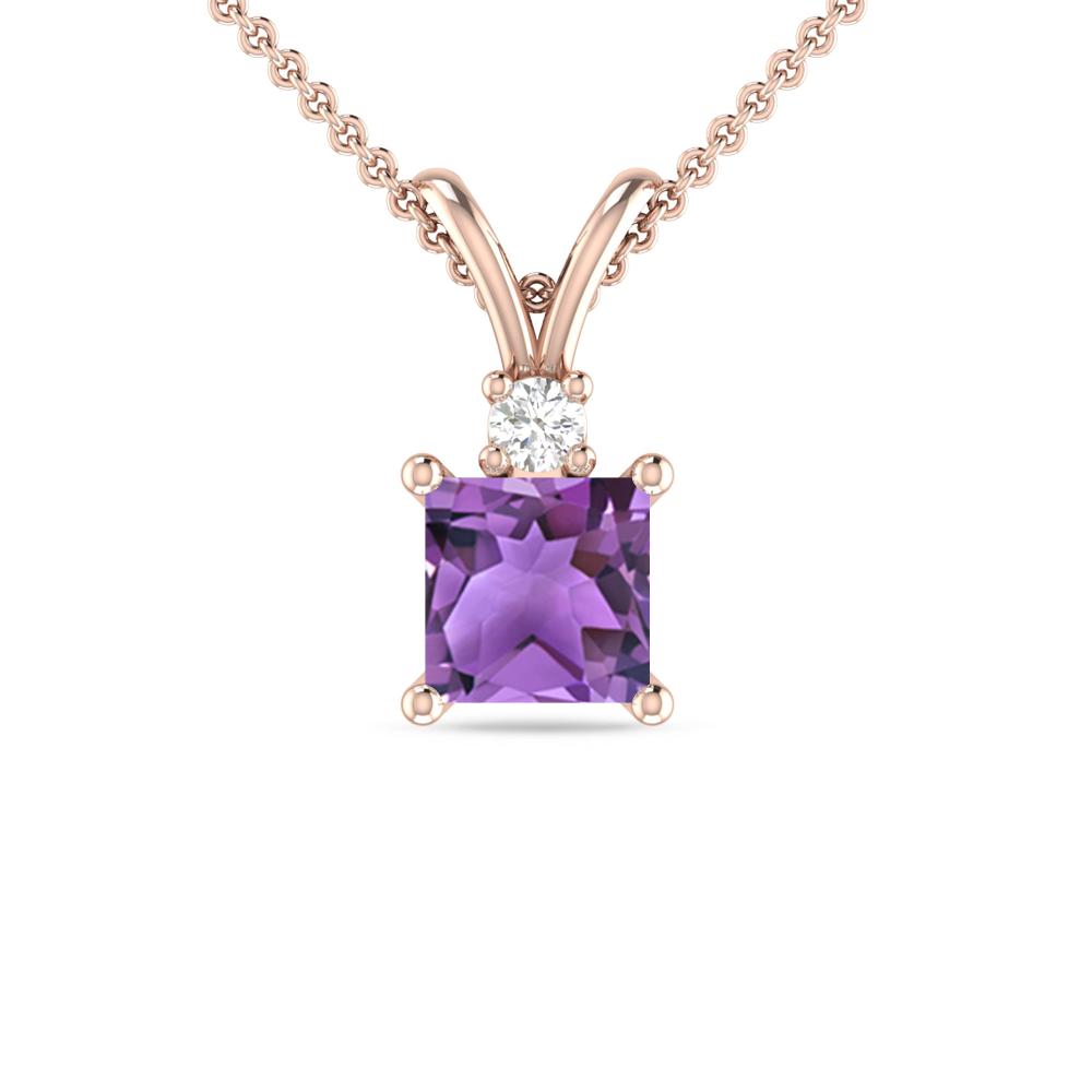 Rose Gold - Amethyst