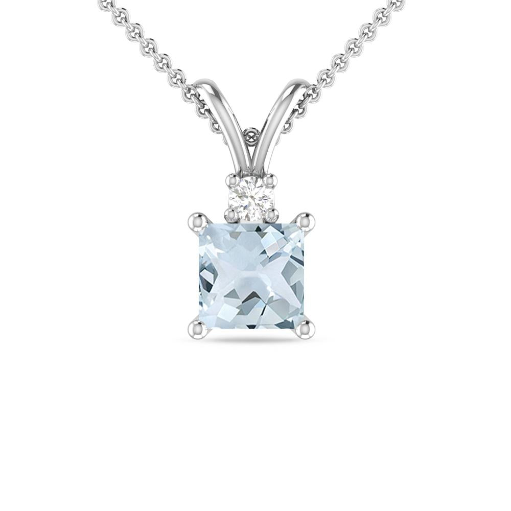 White Gold - Aquamarine