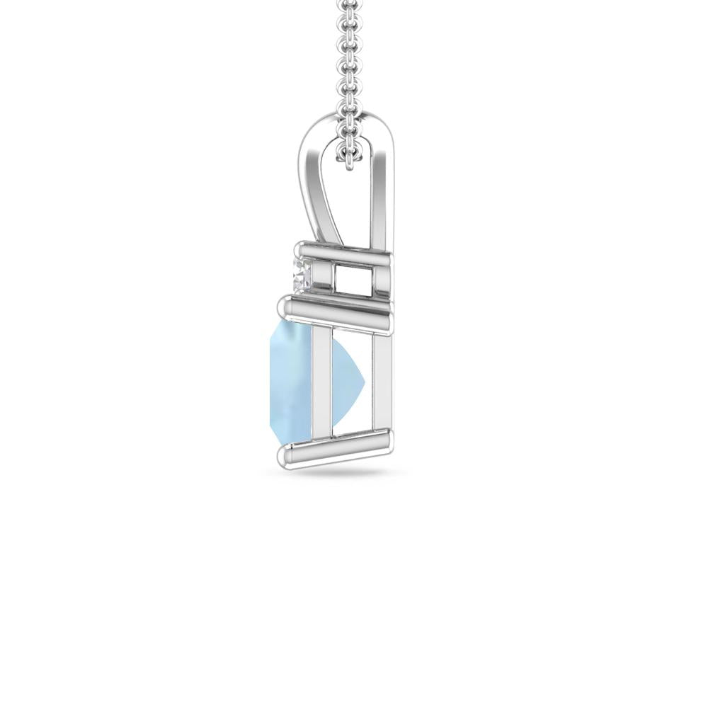 White Gold - Aquamarine