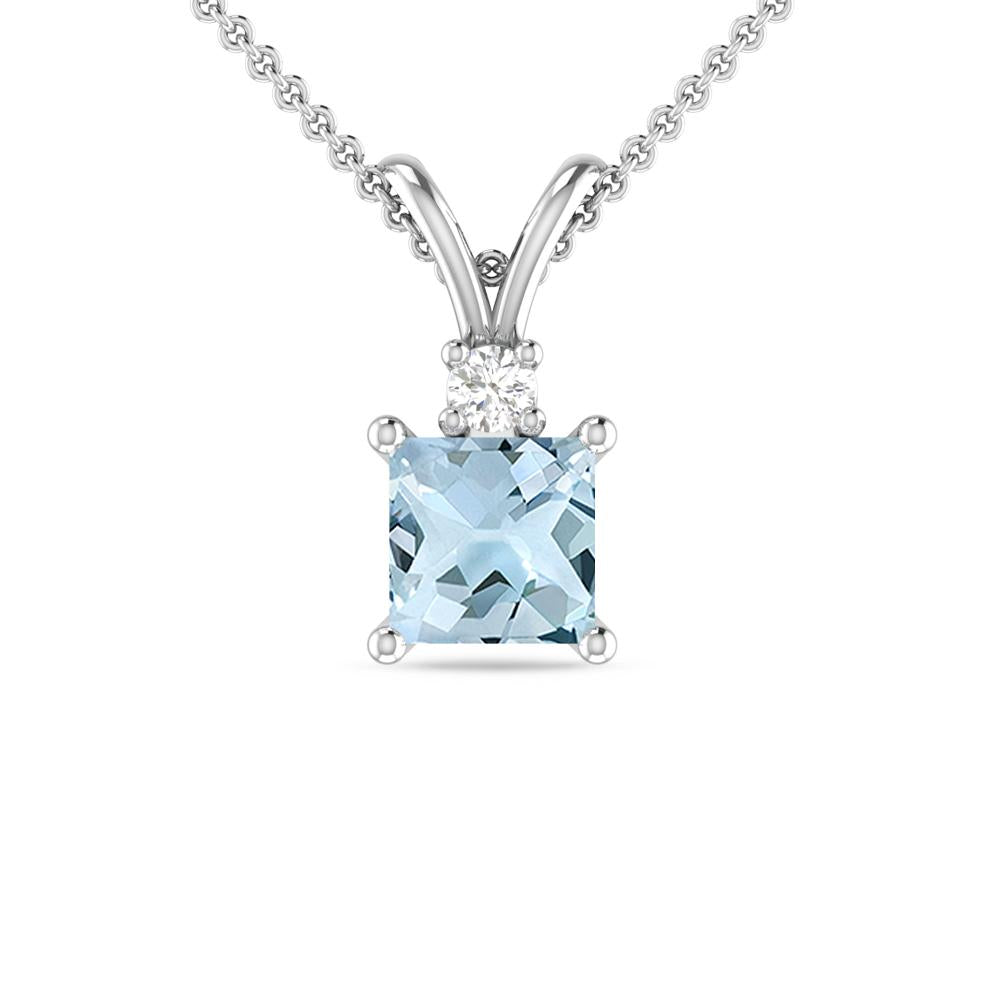 White Gold - Aquamarine