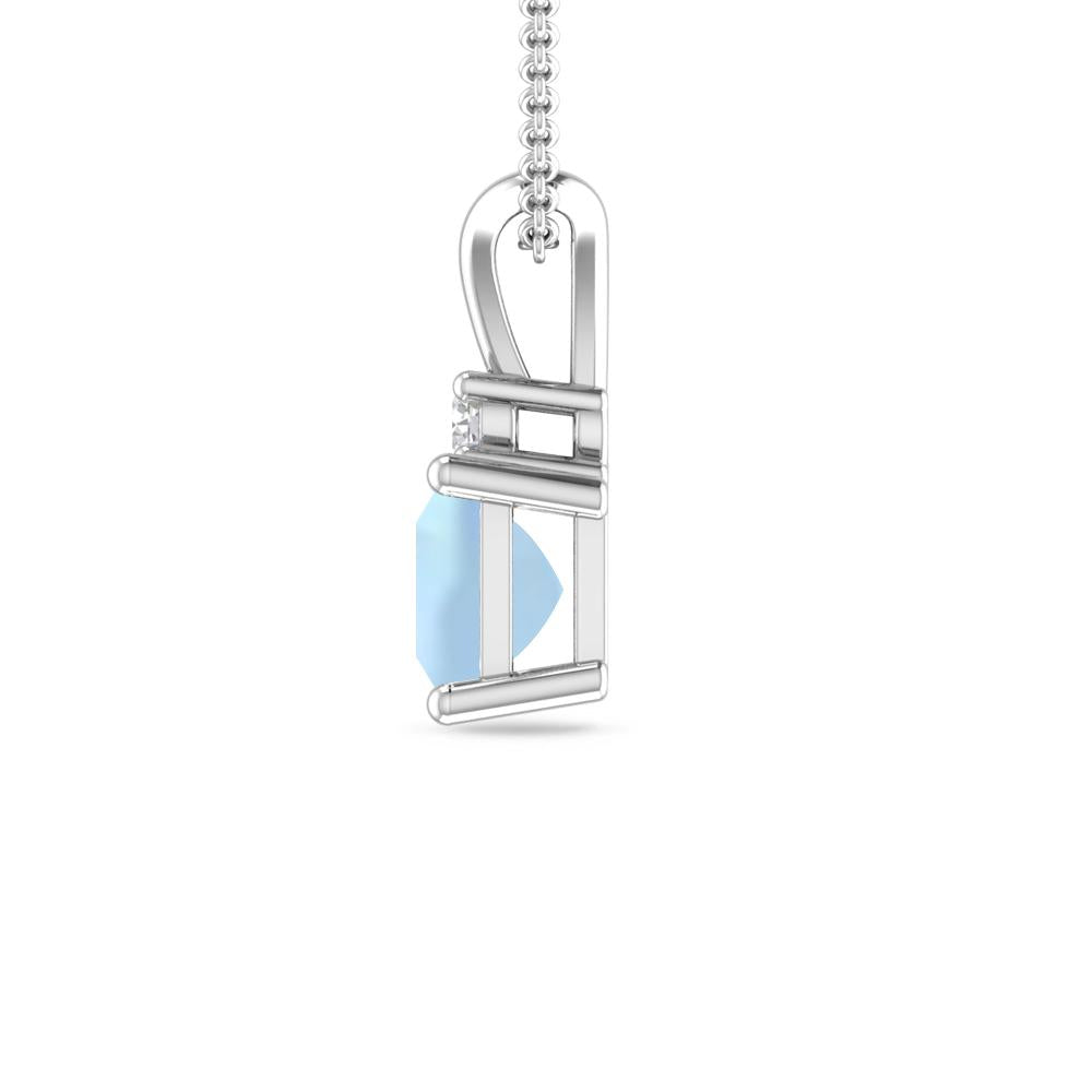 White Gold - Aquamarine