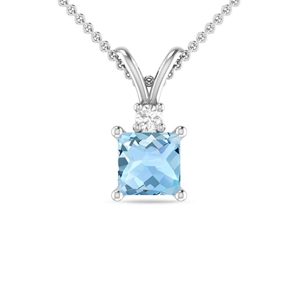 White Gold - Aquamarine