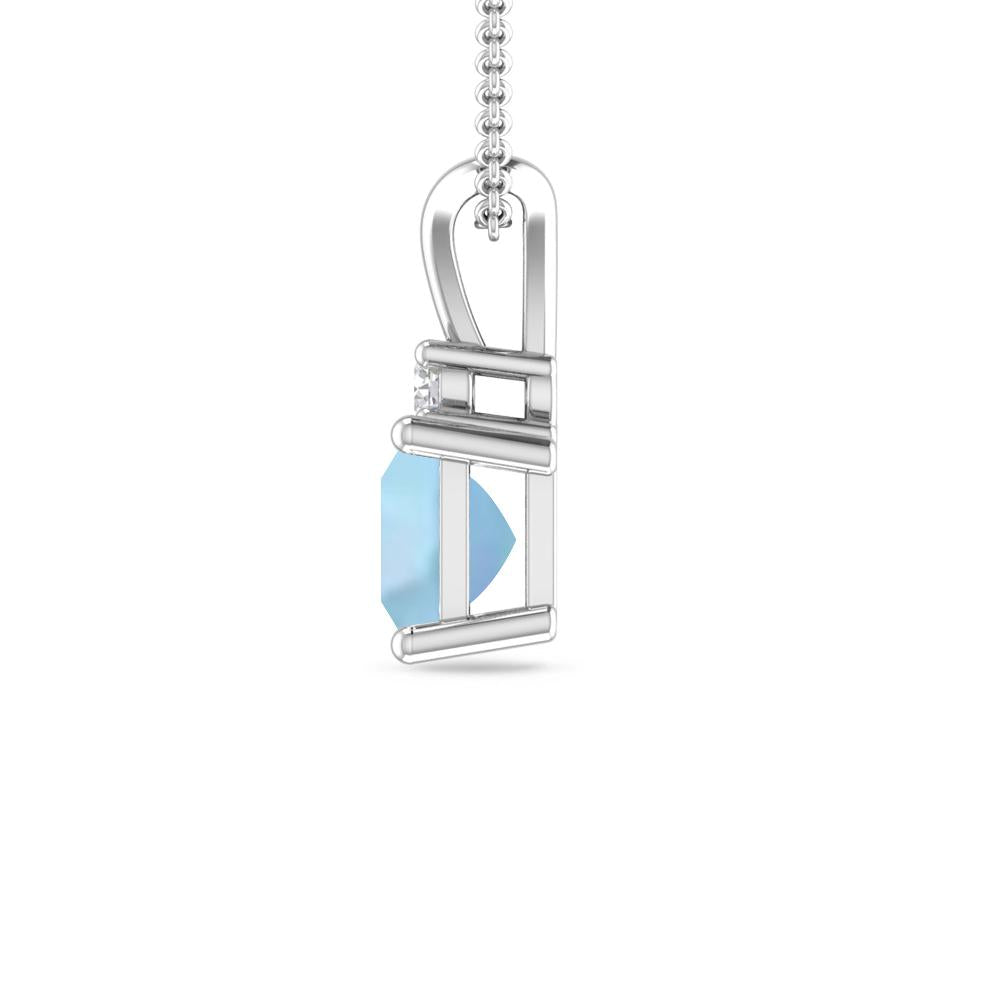 White Gold - Aquamarine