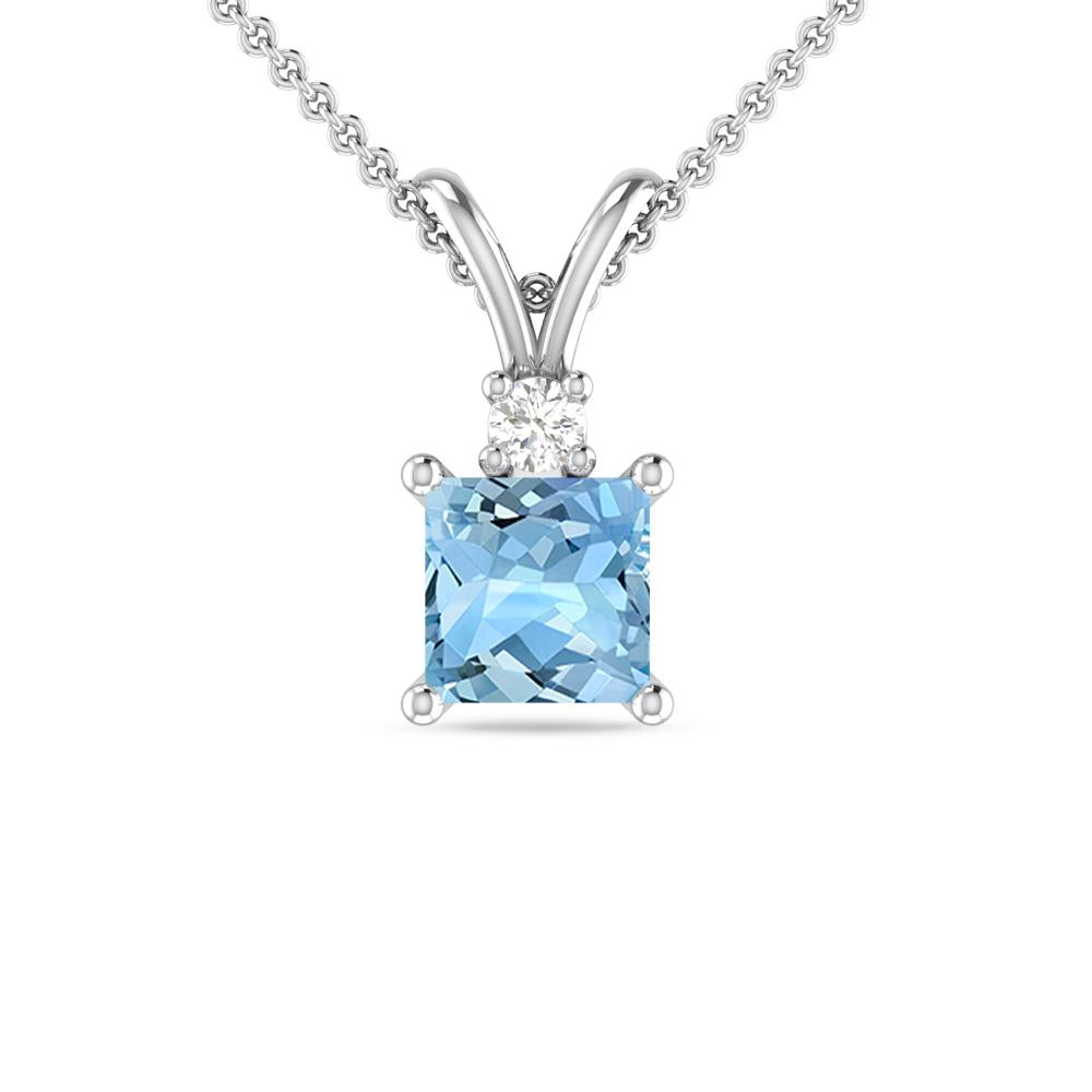 White Gold - Aquamarine