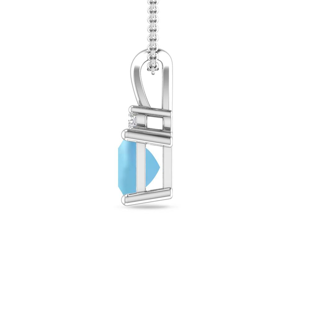 White Gold - Aquamarine