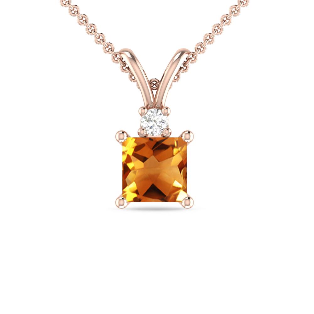 Rose Gold - Citrine