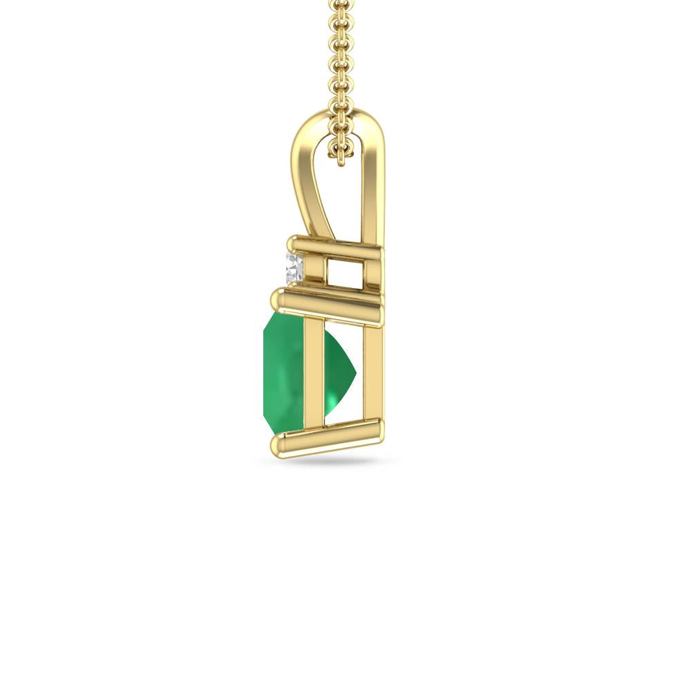 Yellow Gold - Emerald