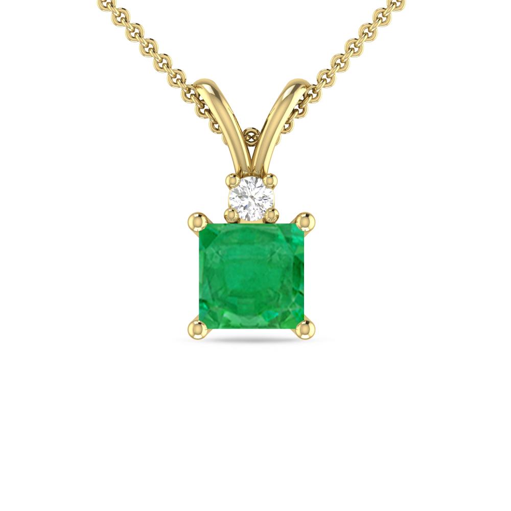 Yellow Gold - Emerald