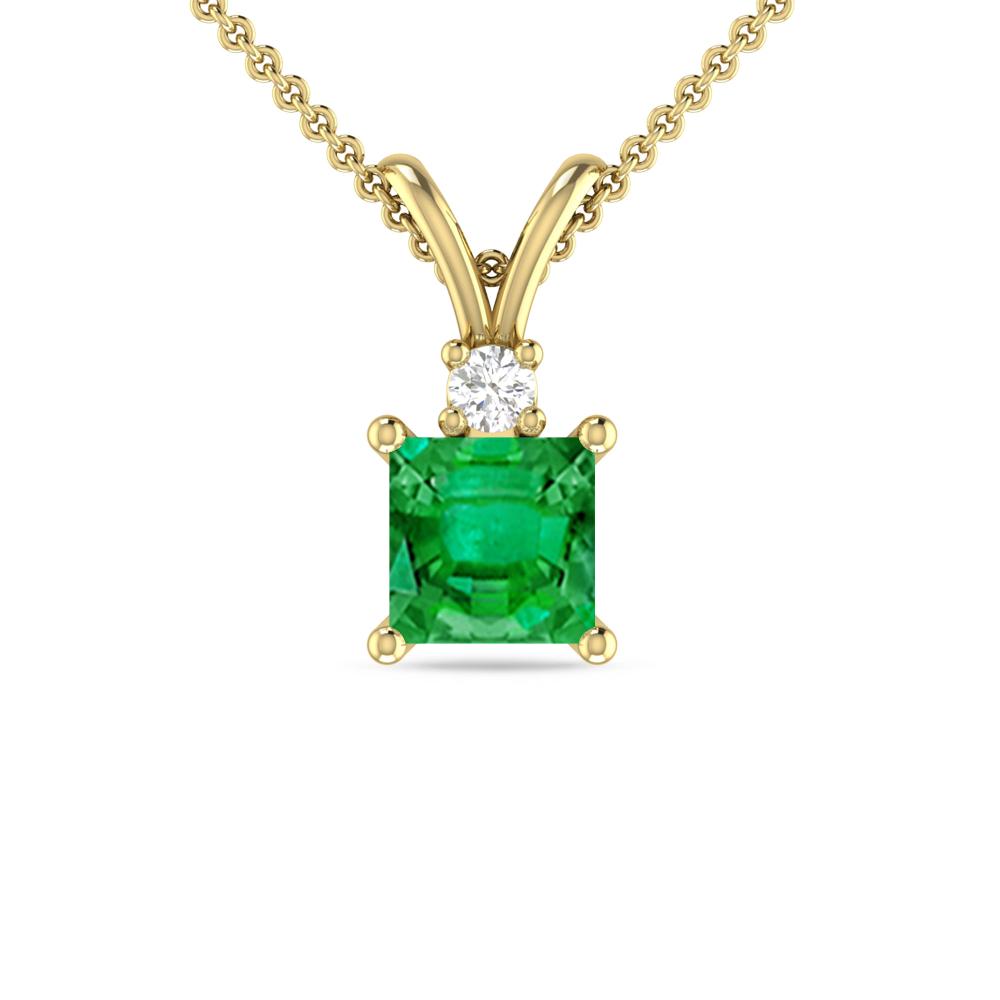 Yellow Gold - Emerald