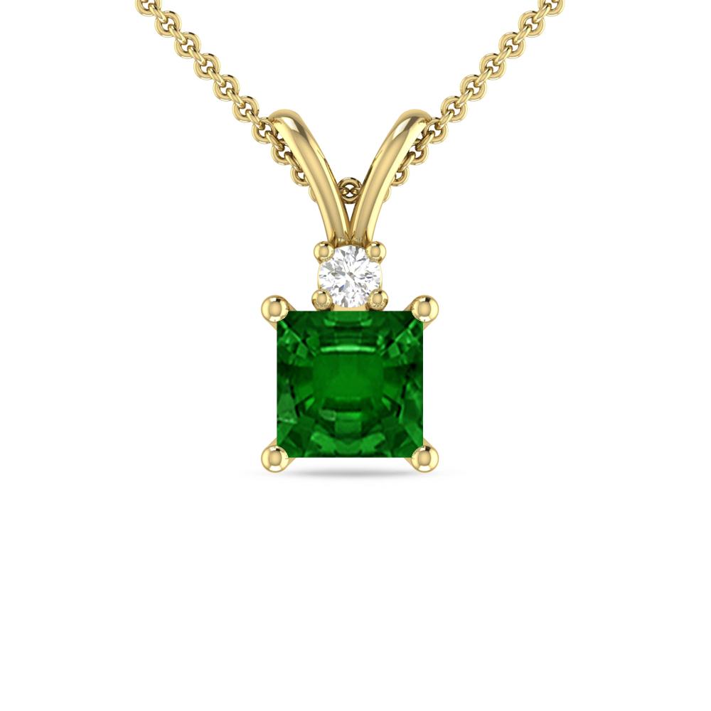 Yellow Gold - Emerald