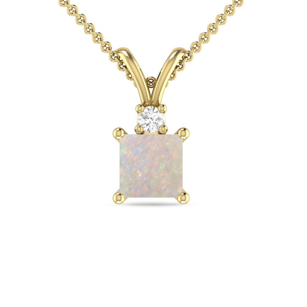 Yellow Gold - Opal