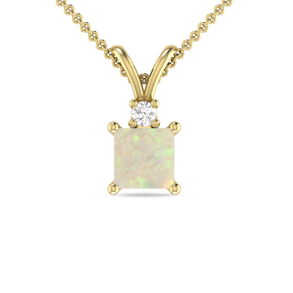 Yellow Gold - Opal