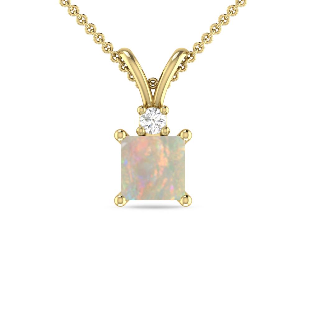 Yellow Gold - Opal