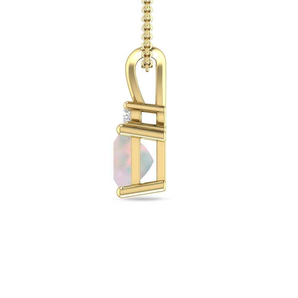 Yellow Gold - Opal