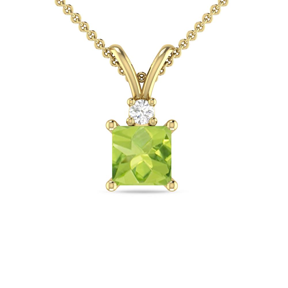 Yellow Gold - Peridot