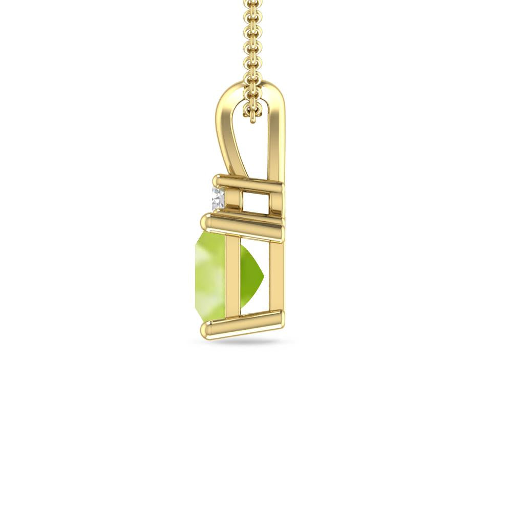 Yellow Gold - Peridot