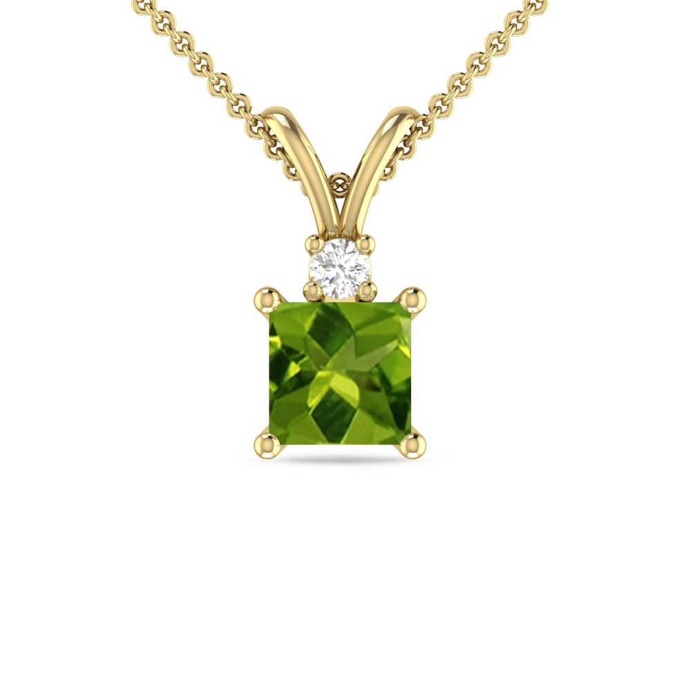 Yellow Gold - Peridot