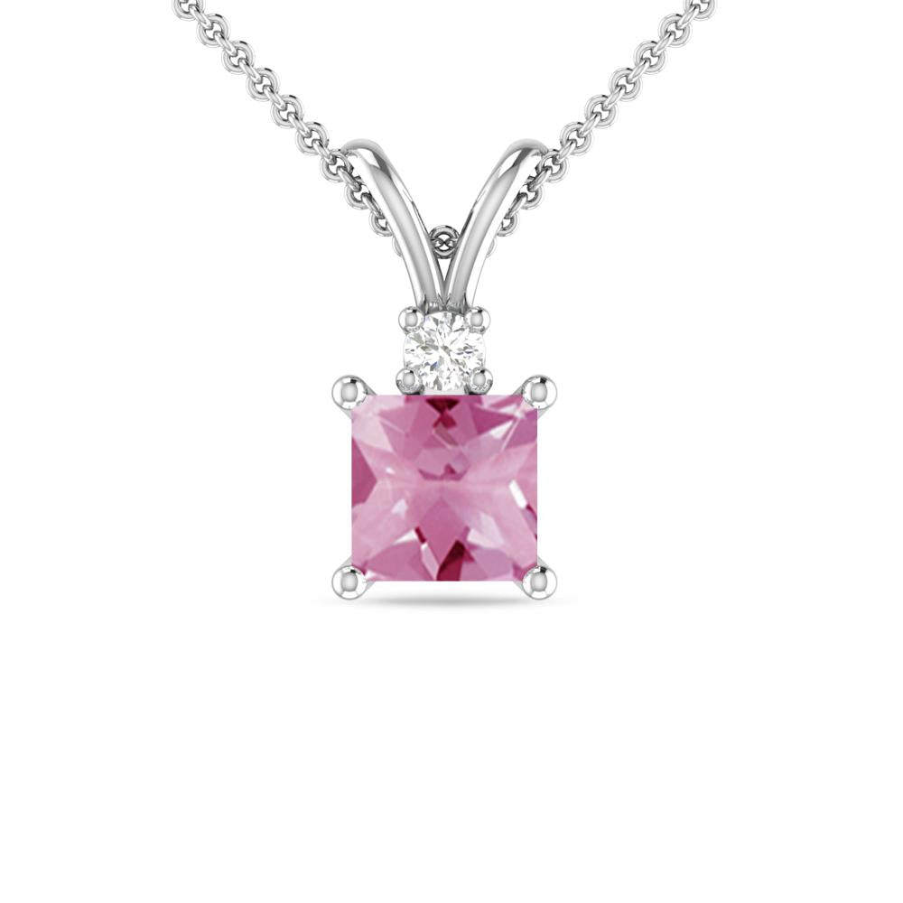 White Gold - Pink Tourmaline