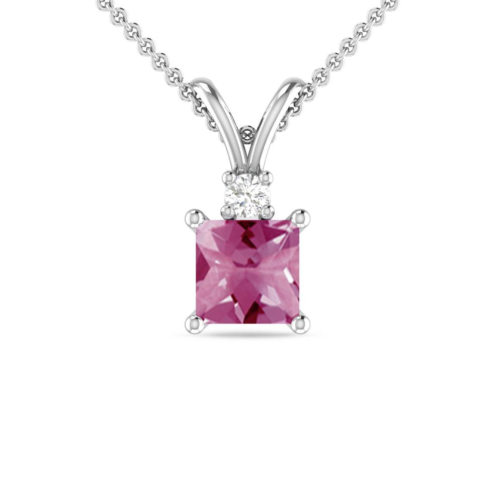 White Gold - Pink Tourmaline