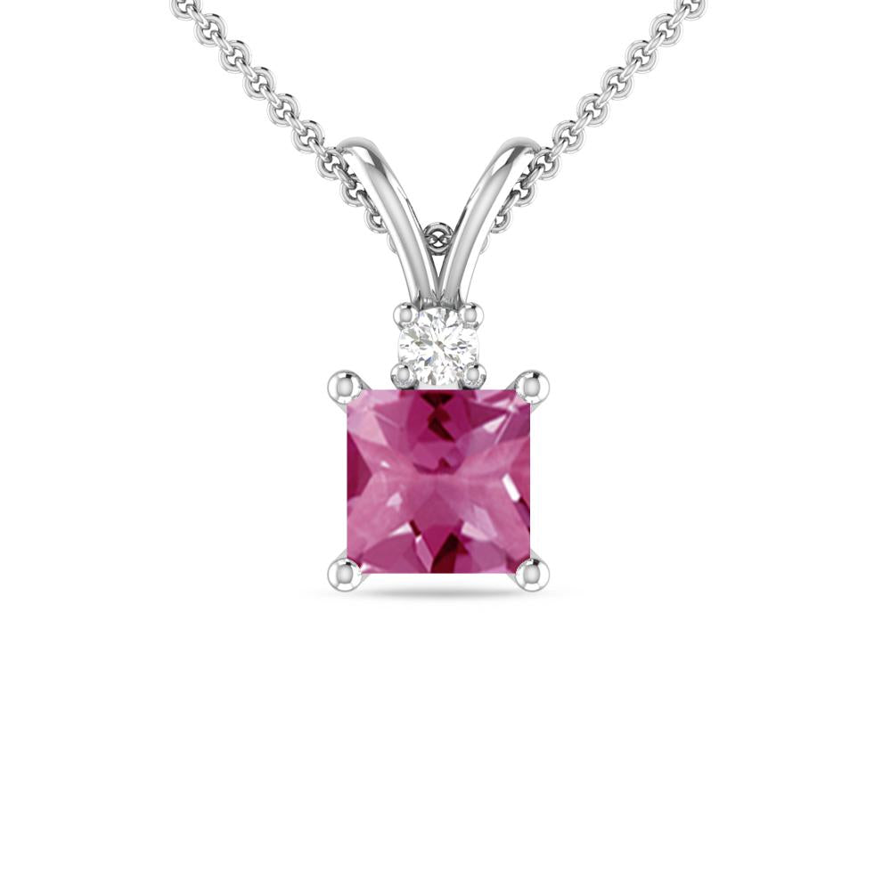 White Gold - Pink Tourmaline