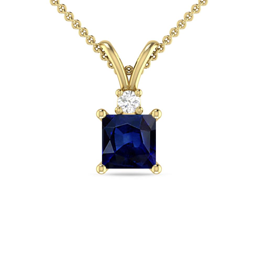 Yellow Gold - Sapphire