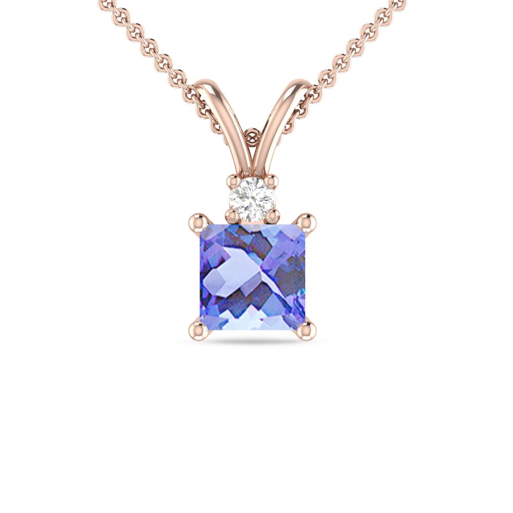 Rose Gold - Tanzanite