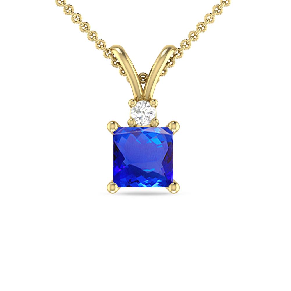 Yellow Gold - Tanzanite