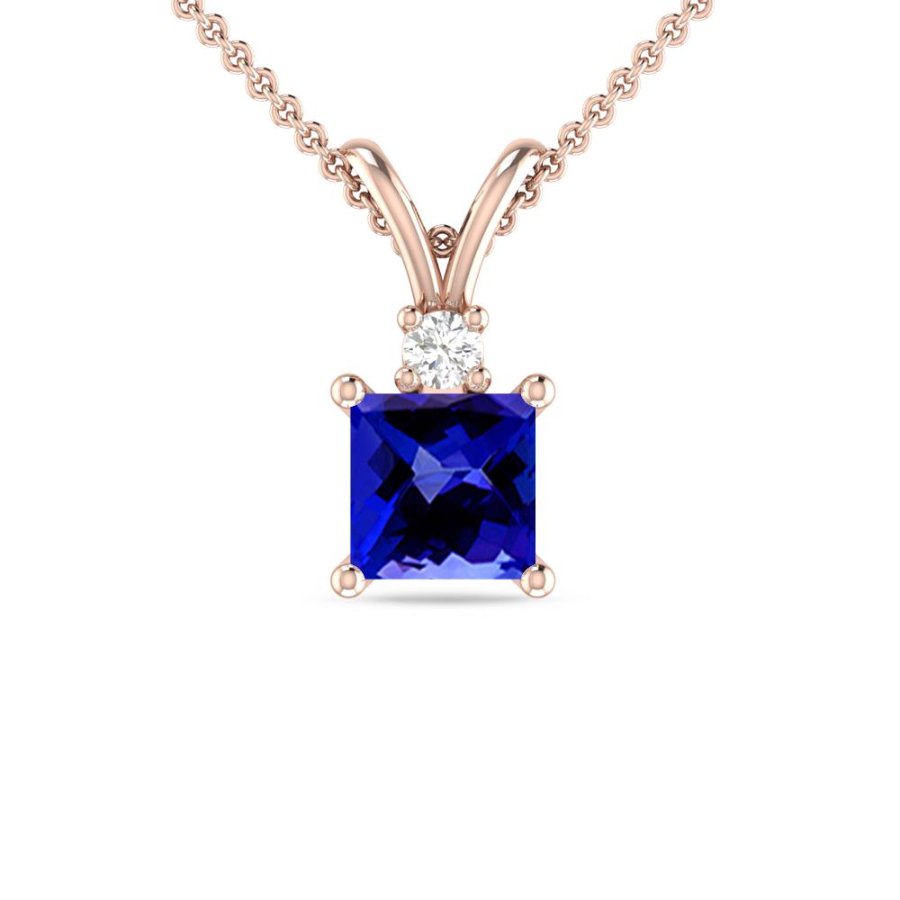 Rose Gold - Tanzanite